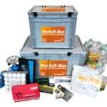 Notfall-Box mit Equipment für den Notfall