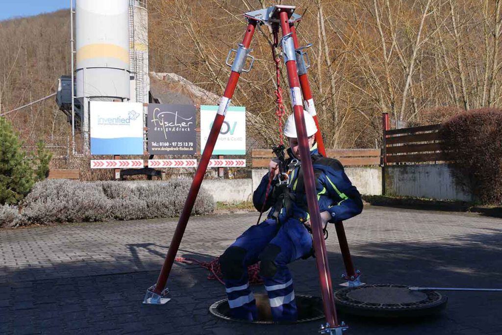Bautri zur Schachtrettung