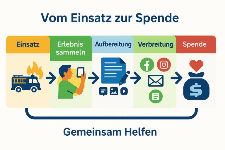 Spender gewinnen durch Storytelling: Wie THW-Helfervereine mit Geschichten begeistern