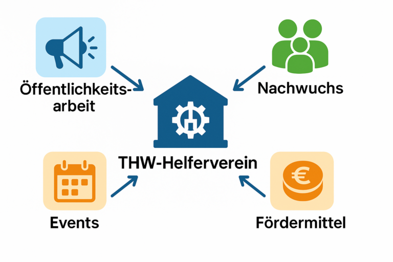 THW-Helferverein im Zentrum von Öffentlichkeitsarbeit, Nachwuchsgewinnung, Events und Fördermitteln