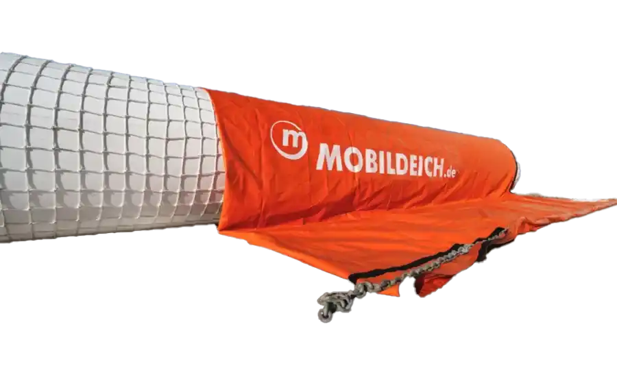 Mobiler Hochwasserschutz von Mobildeich