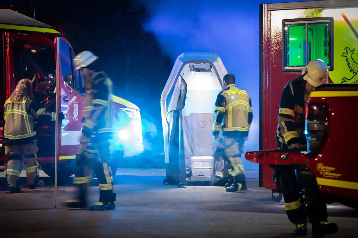 EasyToi mobile Toilette für den Einsatz© Markus Kornexl 2022